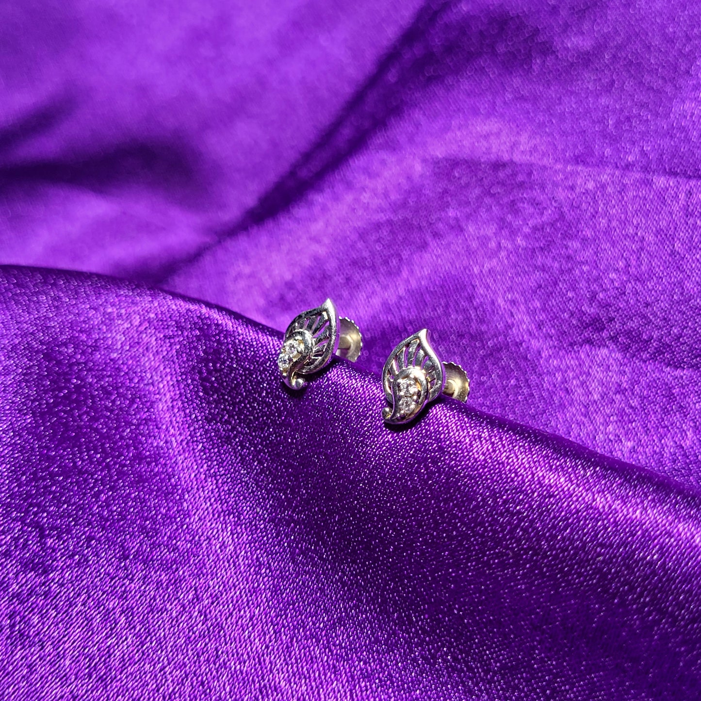 Classic Silver Leaf Earrings