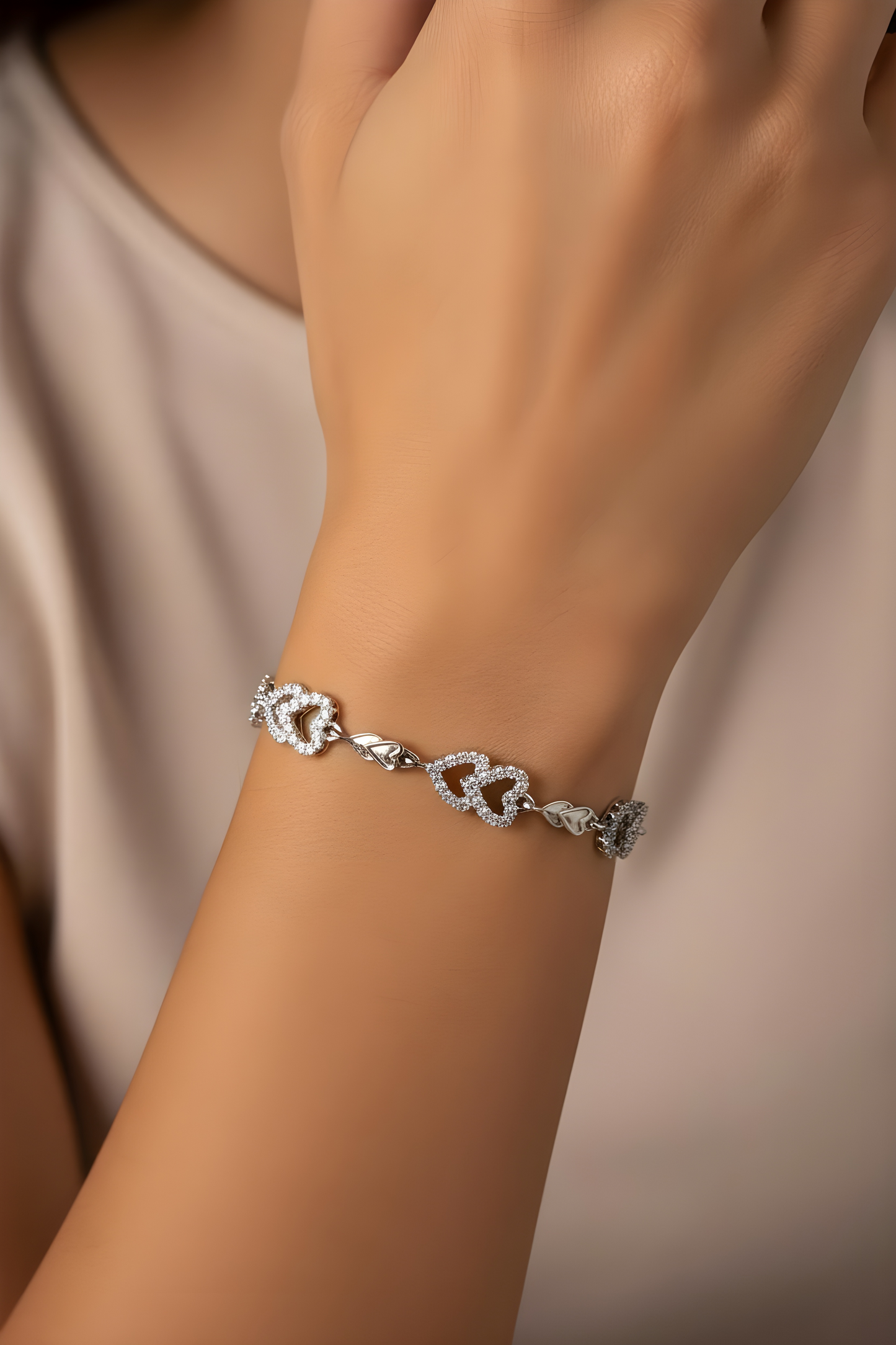 Eternal Hearts Bracelet