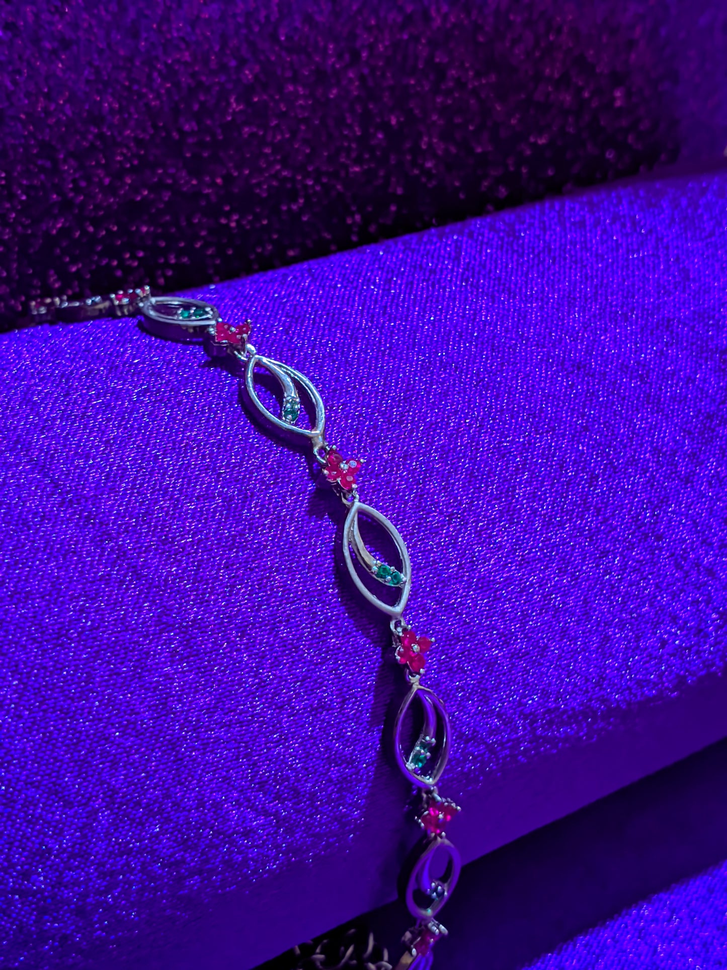 Crimson Petals Bracelet