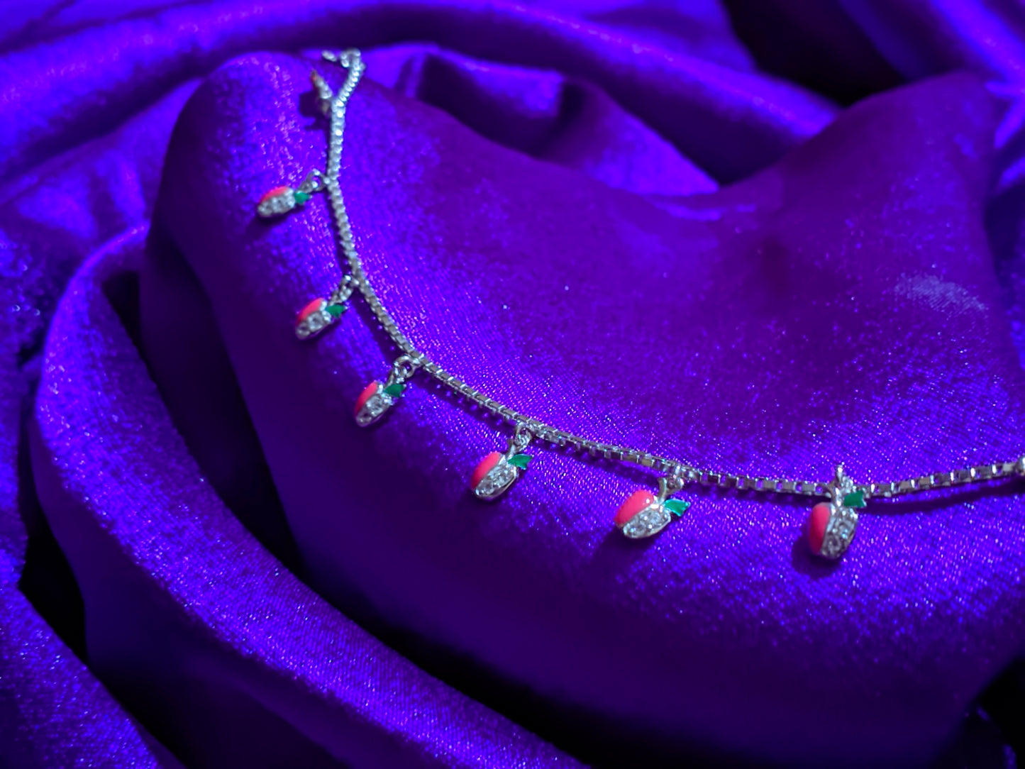 Berry Charm Bracelet