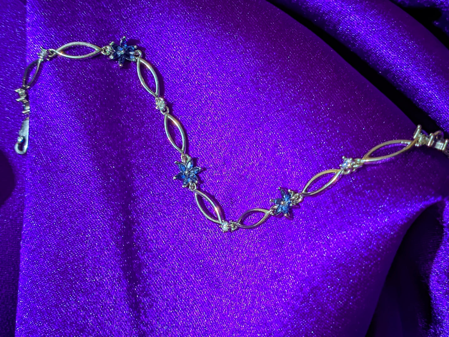 Midnight Blossom Bracelet