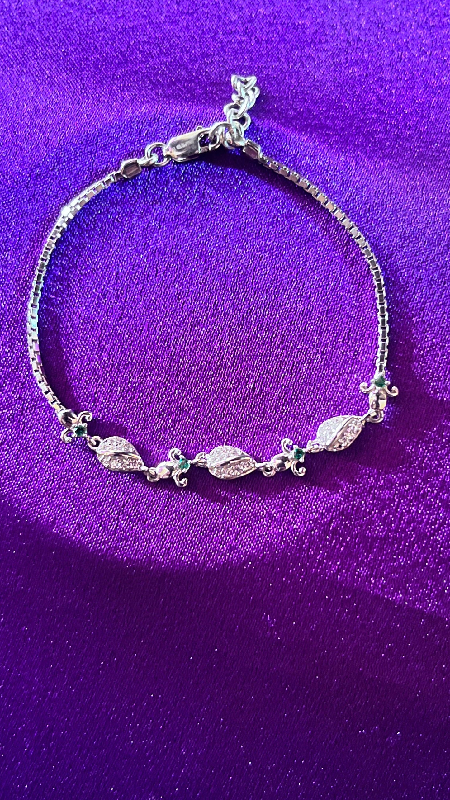 Pearl Leaflet Bracelet