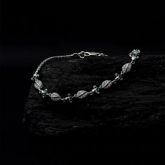 Pearl Leaflet Bracelet