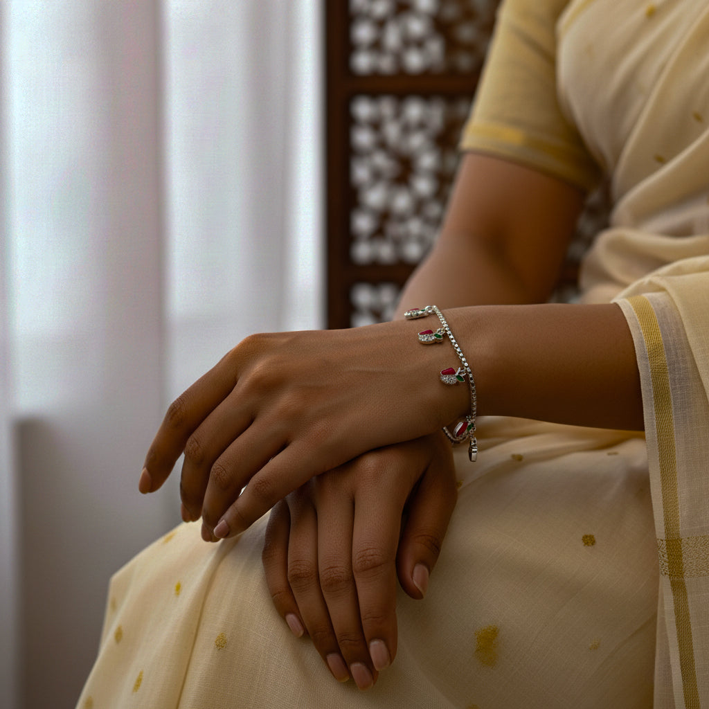 Berry Charm Bracelet