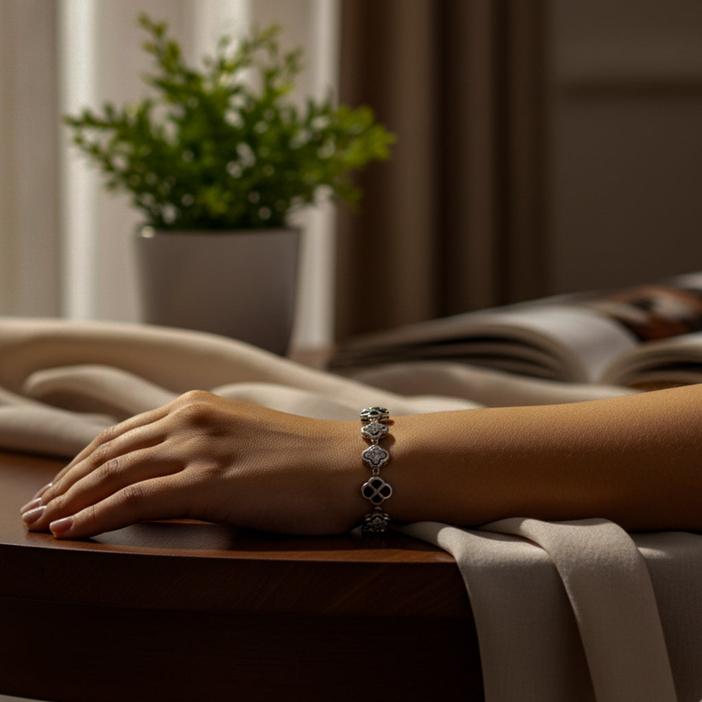 Celeste Clover Bracelet