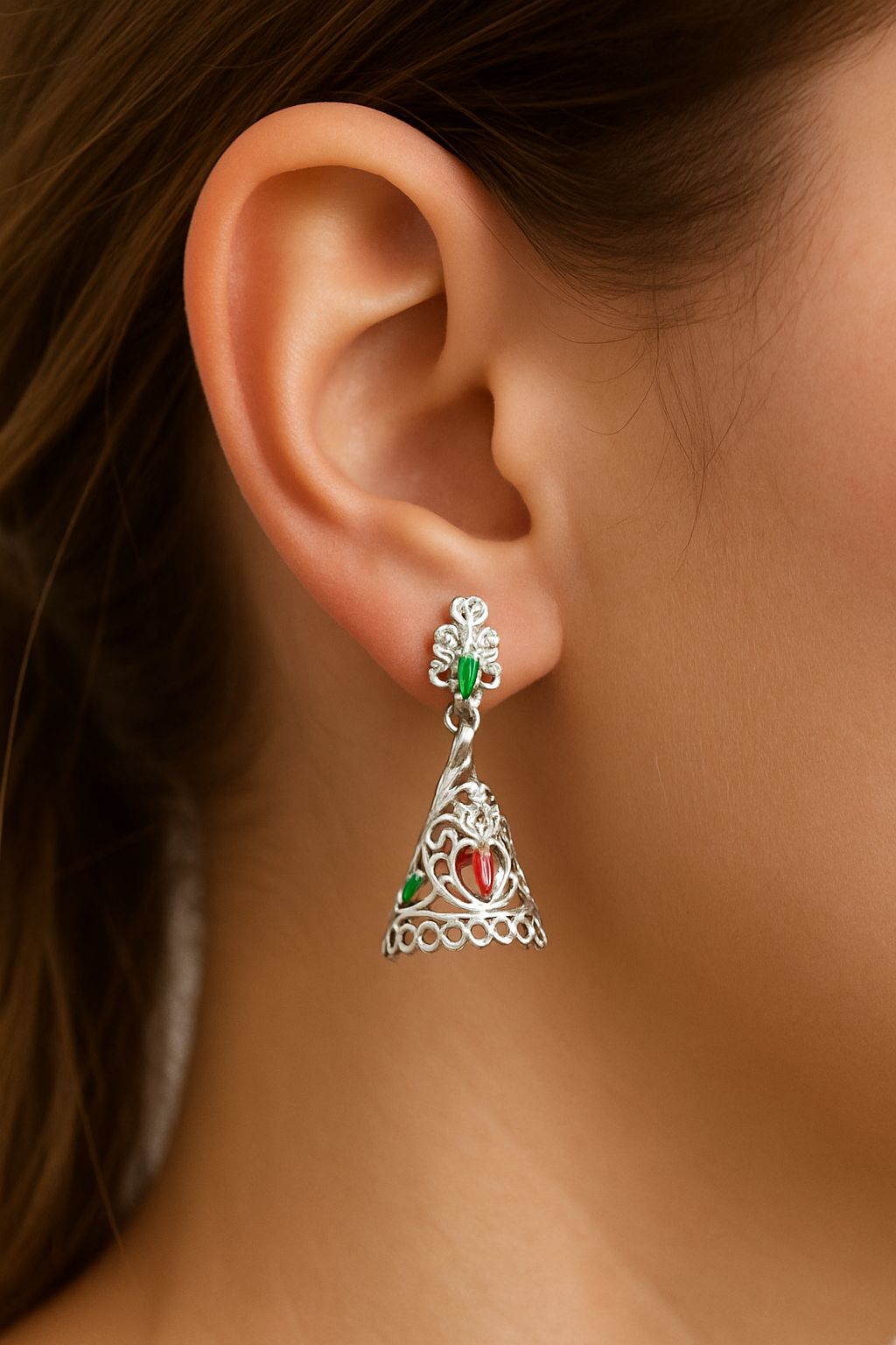 Royal Filigree Jhumka