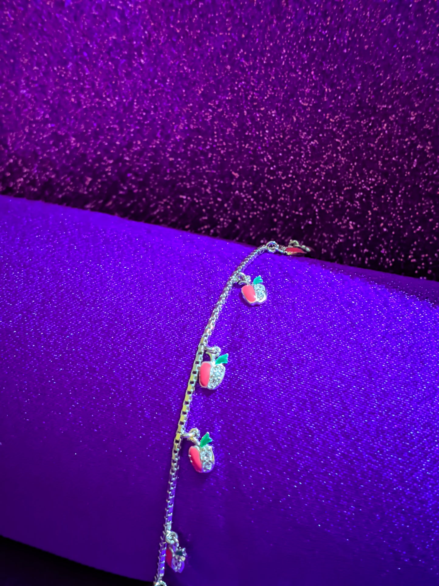 Berry Charm Bracelet