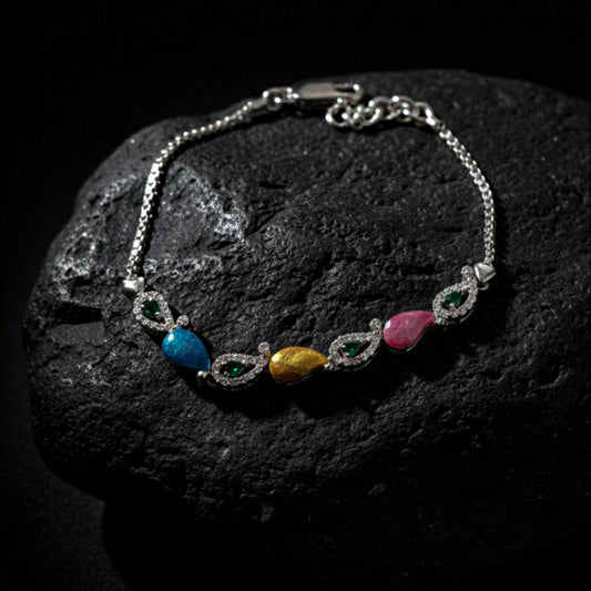 Rainbow Charm Bracelet